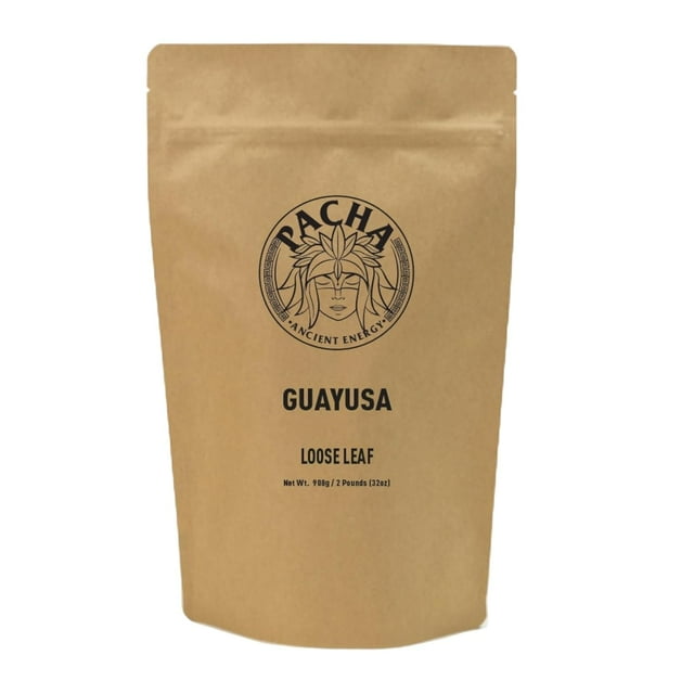 Does Yerba Mate Have L Theanine GUAYUSA LOOSE LEAF BY PACHA, 2 Pounds (32oz), Guayusa Tea Organic, L