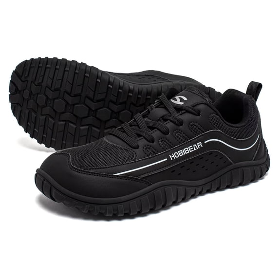 HOBIBEAR Barefoot Shoes for Men & Women - Zero Drop Minimalist Trail Running Sneakers with Wide Toe Box, Lightweight Breathable Walking Shoes for Natural Movement (Road/Trail/Gym)