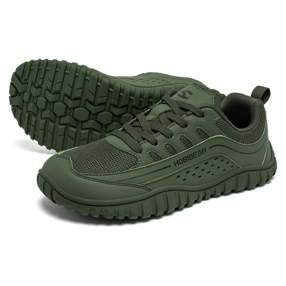 HOBIBEAR Barefoot Shoes for Men & Women - Zero Drop Minimalist Trail Running Sneakers with Wide Toe Box, Lightweight Breathable Walking Shoes for Natural Movement (Road/Trail/Gym)