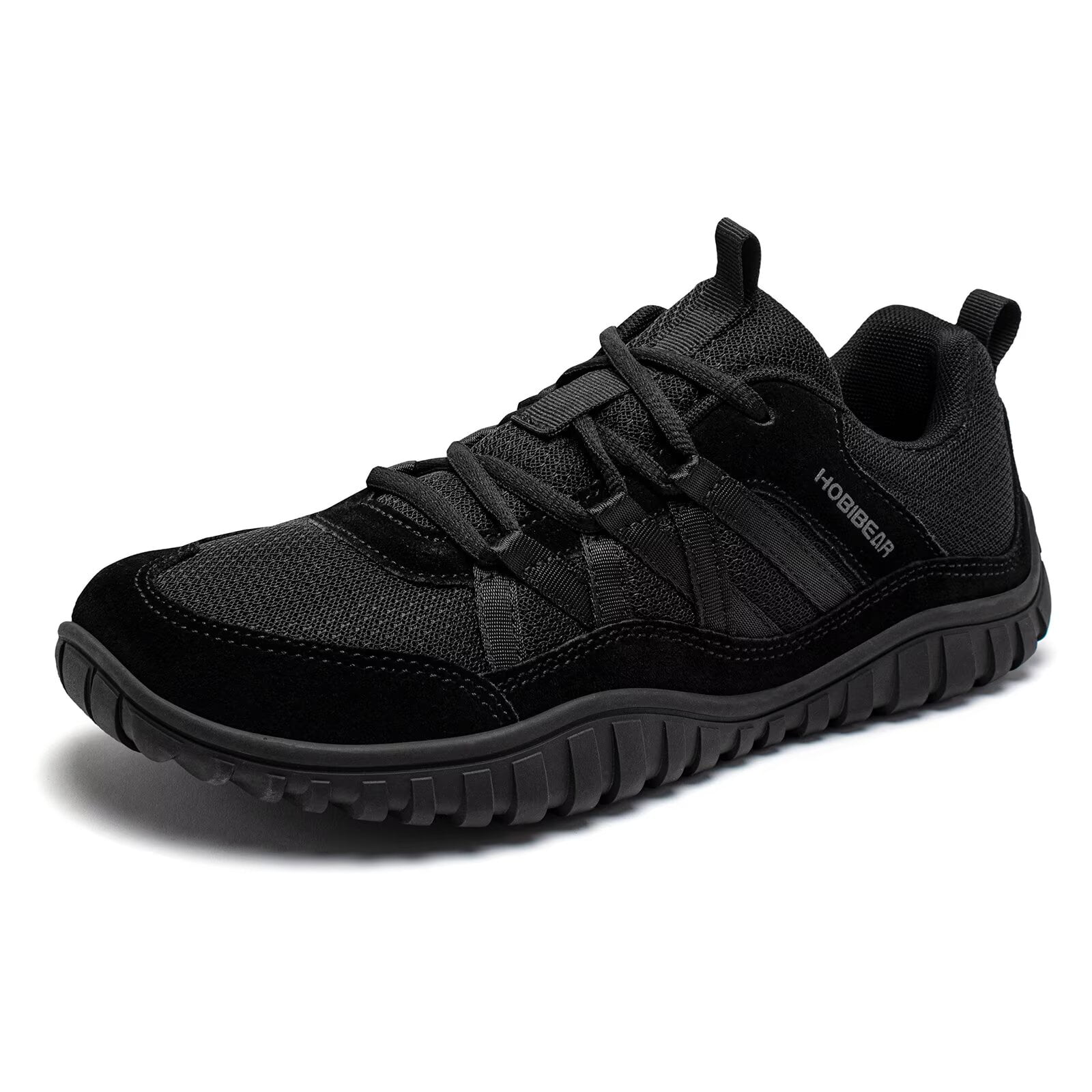 HOBIBEAR Gale Men Size 8.5 Black Hiking Trail Running Wide Toe Box Shoes GST0058 HOBIBEAR Casual Wide Toe Shoes For Men and Women - Larch  main image 4