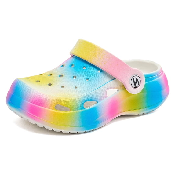 GUBARUN Boys Girls Classic Garden Clogs Kids Slip on Sandals Slipper Beach Water Shoes(Toddler/Little Kid)