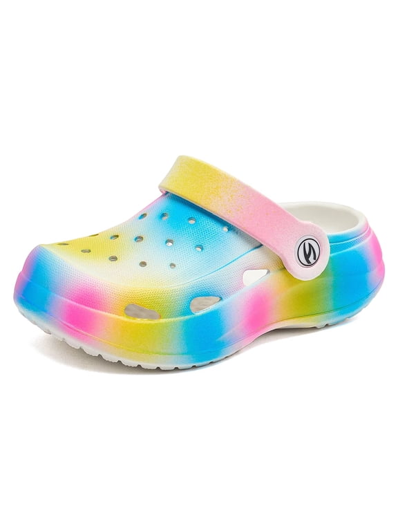Boys Girls Classic Garden Clogs Kids Slip on Sandals Slipper Beach Water Shoes(Toddler/Little Kid)