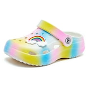 GUBARUN Boys Girls Classic Garden Clogs Kids Slip on Sandals Slipper Beach Water Shoes(Toddler/Little Kid)