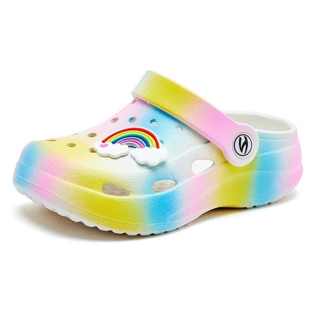 GUBARUN Boys Girls Classic Garden Clogs Kids Slip on Sandals Slipper Beach Water Shoes(Toddler/Little Kid)