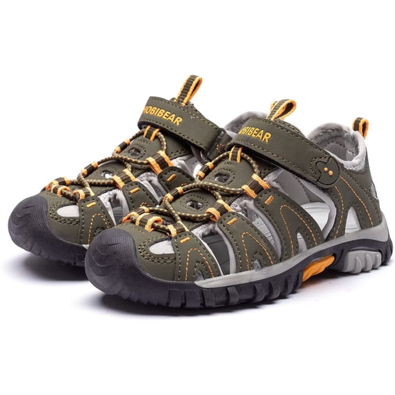 GUBARUN Boys Girls Sport Water Sandals Closed-Toe Outdoor(Size Toddler 5.5-Big Kids 7)