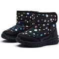 thumbnail image 1 of GUBARUN Boys Girls Toddler Snow Boots Waterproof Slip Resistant Outdoor Kids Winter Shoes, 1 of 8