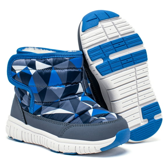 GUBARUN Boys Girls Toddler Snow Boots Waterproof Slip Resistant Outdoor Winter Shoes(Toddler/Little Kids/Big Kids)