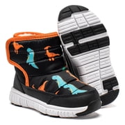 GUBARUN Boys Girls Toddler Snow Boots Waterproof Slip Resistant Outdoor Winter Shoes(Toddler/Little Kids/Big Kids)