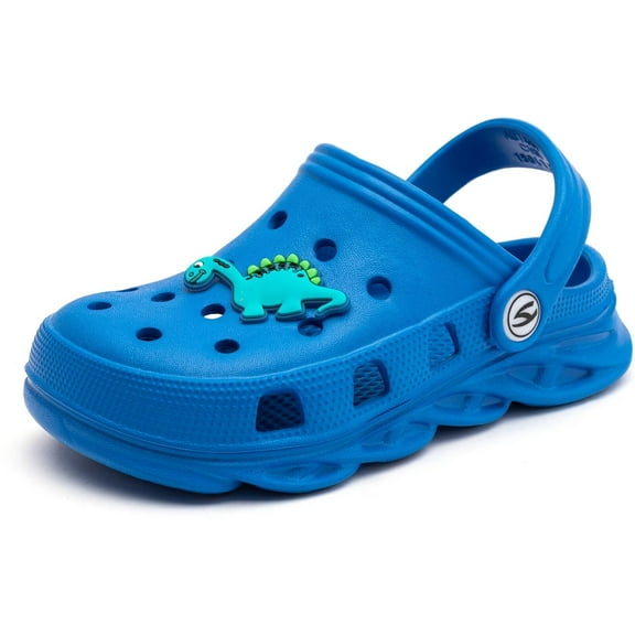 GUBARUN Boys and Girls Classic Graphic Garden Clogs Slip on Water Shoes(Toddler/Little Kids/Big Kids)