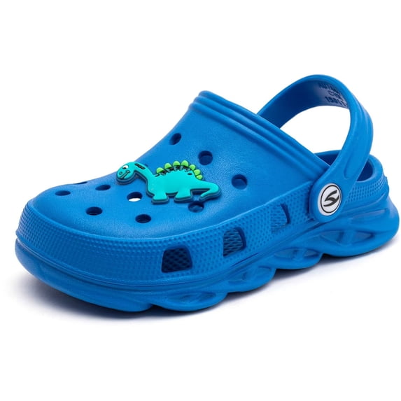 GUBARUN Boys and Girls Classic Graphic Garden Clogs Slip on Water Shoes(Toddler/Little Kids/Big Kids)