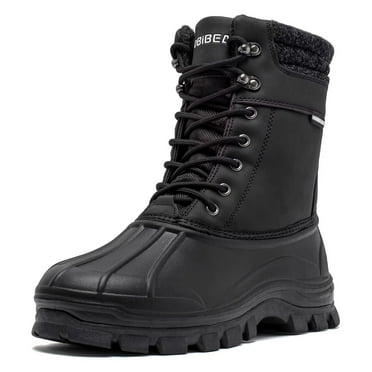 GUBARUN Men's Snow Boots Insulated Waterproof Warm Hiking Winter Boots for Outdoor