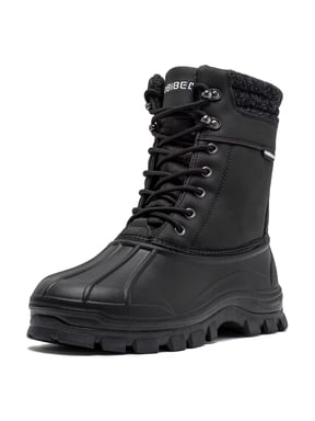 Men's Snow Boots Insulated Waterproof Warm Hiking Winter Boots for Outdoor