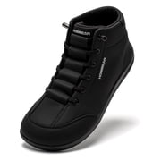HOBIBEAR Mens and Womens Barefoot Shoes Waterproof High-Top Casual Shoes