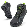 thumbnail image 1 of GUBARUN Mens Wide Toe Box Zero Drop Hiking Boots Lightweight Breathable Trail Shoes, 1 of 6
