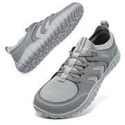 Unisex Cushioned Road Running Shoes - Wide Toe Box & Non-Slip Rubber Outsole