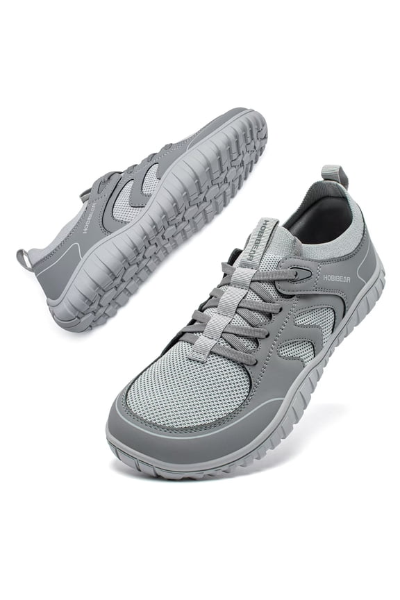 Unisex Cushioned Road Running Shoes - Wide Toe Box & Non-Slip Rubber Outsole
