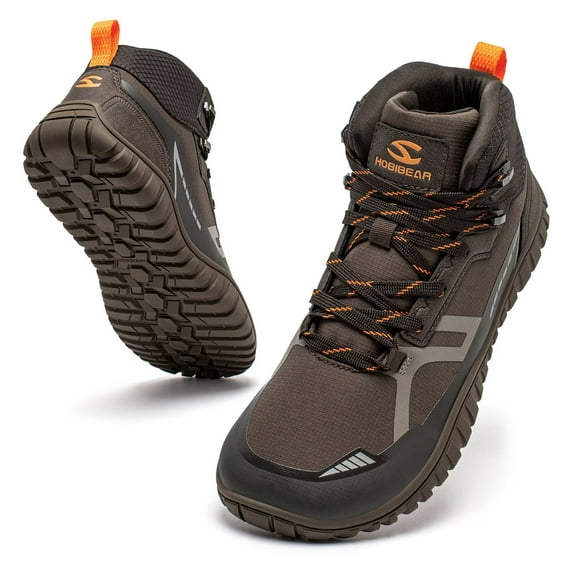 GUBARUN Wide Width Trail Runners Mens Lightweight Zero Drop Flexible Hiking Shoes