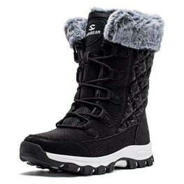 Winter Boots Walmart Womens Waterproof Boots Women Winter Warm