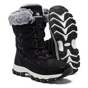 GUBARUN Women's Snow Boots Anti-Slip Waterproof Warm Winter Shoes