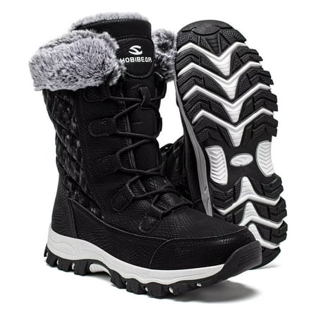 GUBARUN Women's Snow Boots Anti-Slip Waterproof Warm Winter Shoes