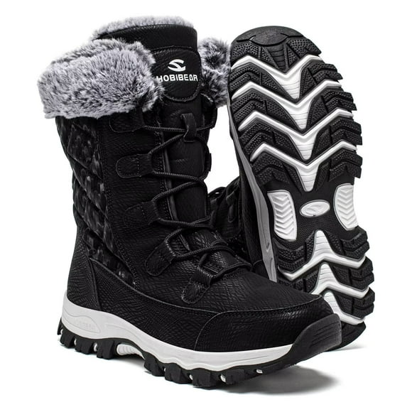 GUBARUN Women's Snow Boots Anti-Slip Waterproof Warm Winter Shoes