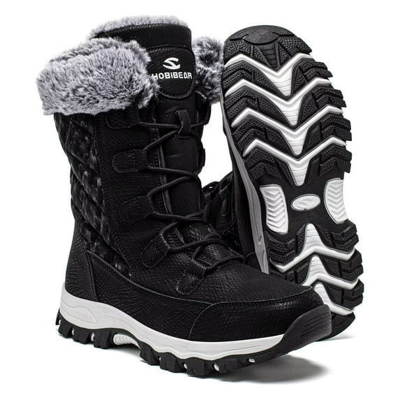 GUBARUN Women's Snow Boots Anti-Slip Waterproof Warm Winter Shoes