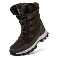 thumbnail image 1 of GUBARUN Women's Waterproof Winter Snow Boots Lightweight Warm Faux Fur Lined Mid-Calf Booties, 1 of 7