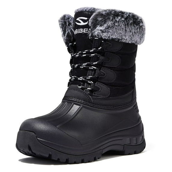 GUBARUN Womens Winter Duck Boots Waterproof Cold Weather Snow Boots