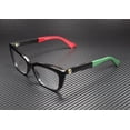 thumbnail image 1 of GUCCI GG0165O 003 Cat Eye Black Demo Lens 51 mm Women's Eyeglasses, 1 of 6