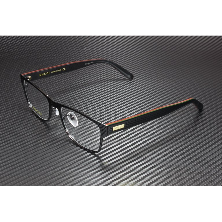 GUCCI GG0274Oj 001 Rectangular Square Black Mc Demo Lens 55 