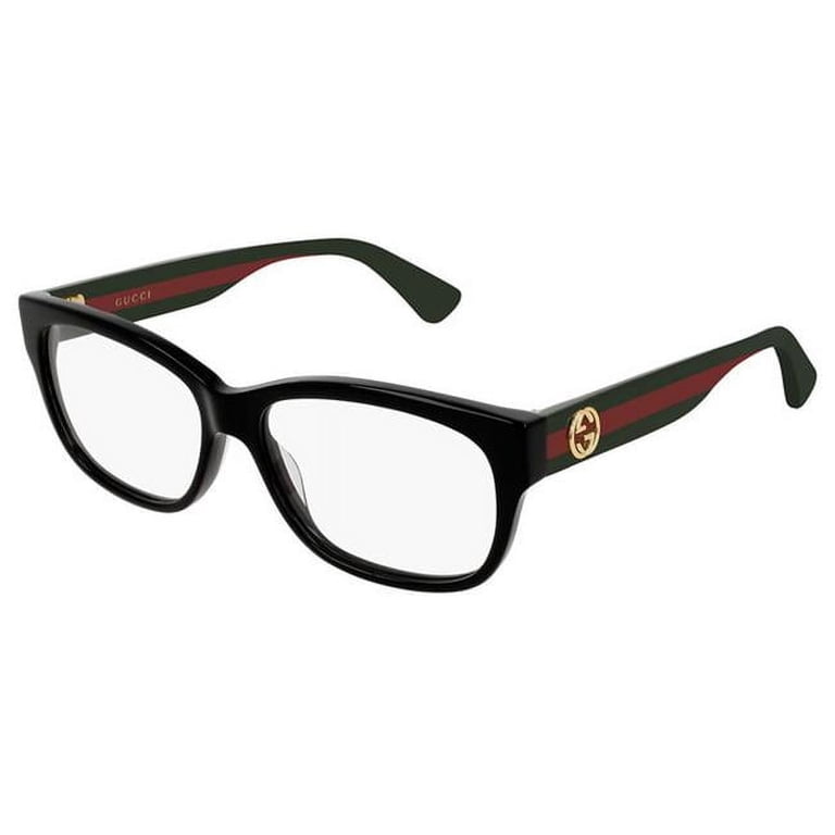 Gucci Demo Lens Glasses Black Gucci GG1859O 004 Black Panthos Eyeglasses - eye-oo.com main image 3