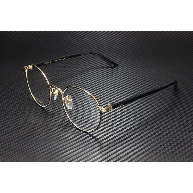GUCCI GG0297Ok 003 Round Oval Black Shiny Black Demo Lens  display picture 1