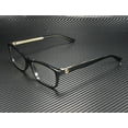 thumbnail image 1 of GUCCI GG0316O 001 Rectangular Square Black Demo Lens 54 mm Women's Eyeglasses, 1 of 6