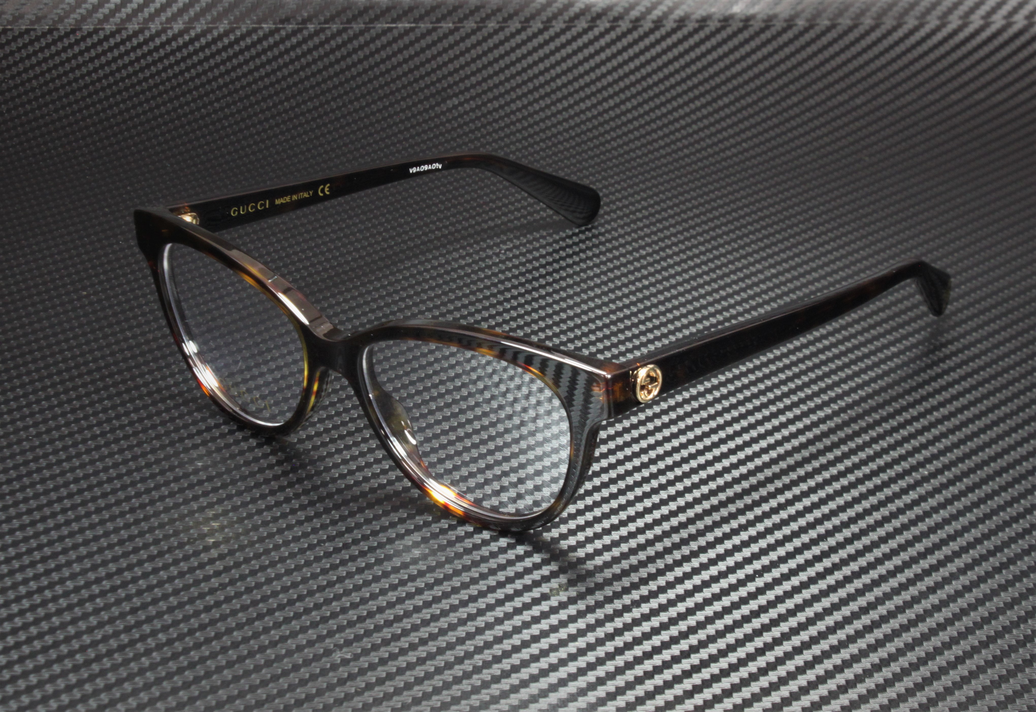 Gucci Shiny Black with Dark Havana Gucci Sunglasses GG1529S 002 main image 3