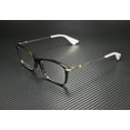 thumbnail image 1 of GUCCI GG0513O 002 Square Havana White Gold Demo Lens 54 mm Women's Eyeglasses, 1 of 6