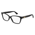 thumbnail image 1 of GUCCI GG0634O-001-55 Eyeglasses Size 55mm 14mm 145mm black Women, 1 of 3