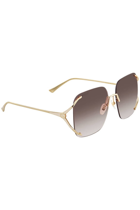 GG0646S-002-60  Sunglasses Size 60mm 135mm 17mm gold Women NEW