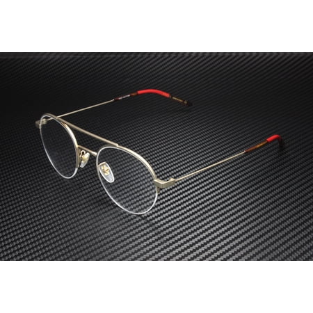GUCCI GG0682O 003 Round Oval Panthos Gold Matte 51 mm Men's Eyeglasses