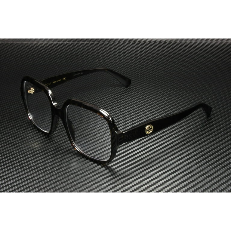 GUCCI オハサイススクエアフレムメカネ GG0799O 002 GUCCI GG0799O 002 Rectangular Squared Havana Dark 53 mm