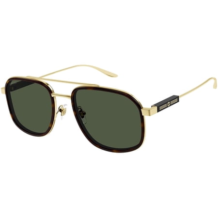 GUCCI GG1310S-002-56 Sunglasses Size 56mm 145mm 20mm gold Men NEW