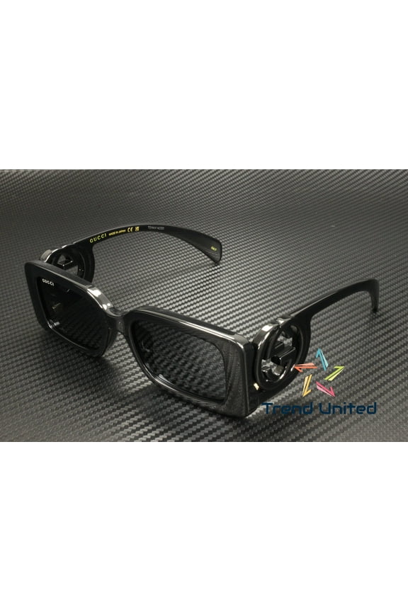 GG1325S-001 Black Square Ladies Sunglasses for Womens