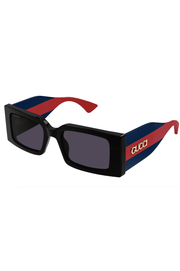 GG1860S-004 Black, blue & red square Ladies Sunglasses for Womens