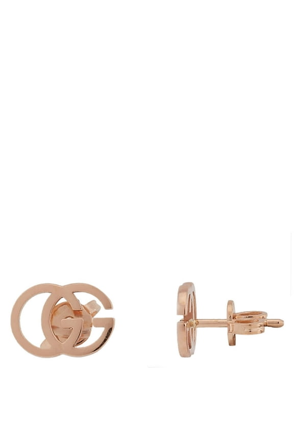 Running Rose Gold Stud Earrings