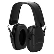 GUCHO Noise Reduction Safety Ear Muff, Hearing Protection Ear Muffs, Black, 1 Pack