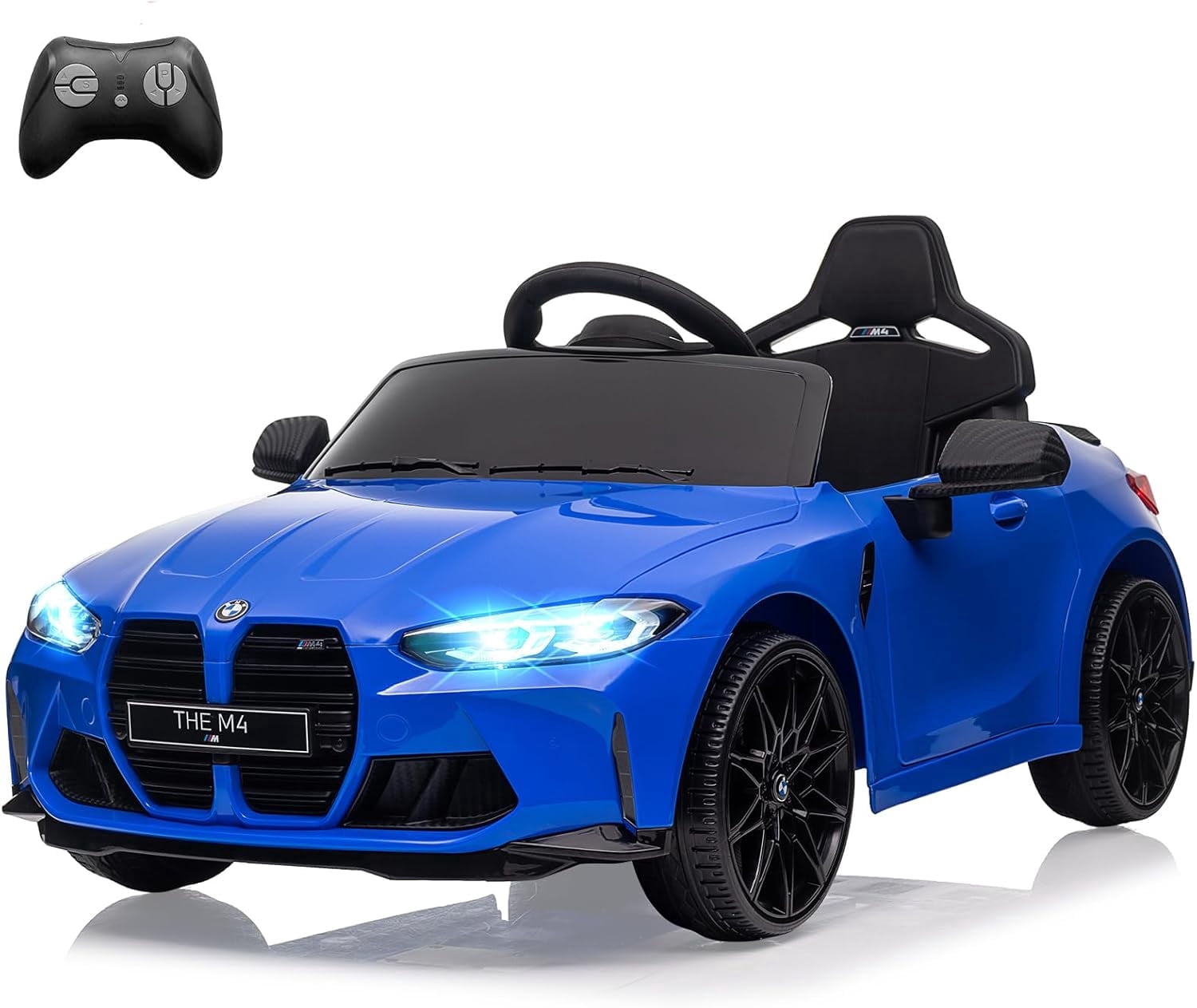 Blue Bmw M4