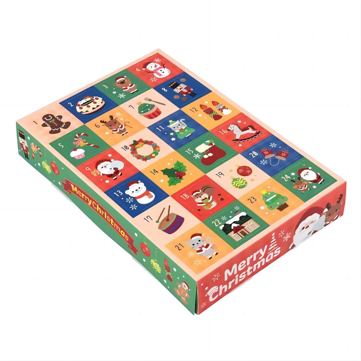 GUCXKOS Advent calendar 2024 Christmas，Calendar Countdown Blind Box