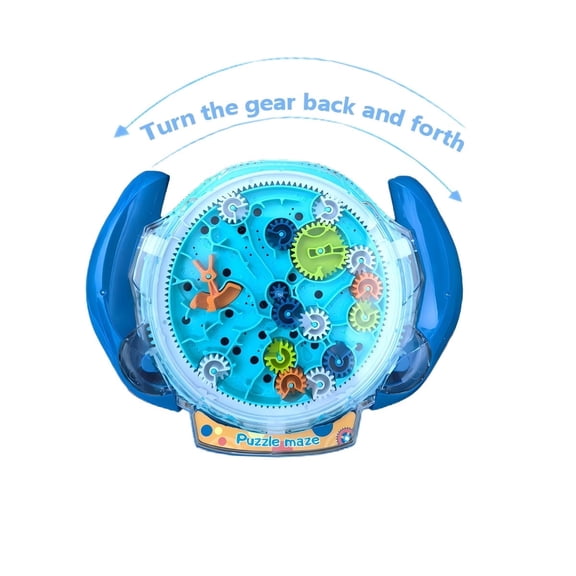 GZHLWRCV Labyrinth Game Mind Puzzle,Holiday Gifts for Kids Ages 3+ (Blue)