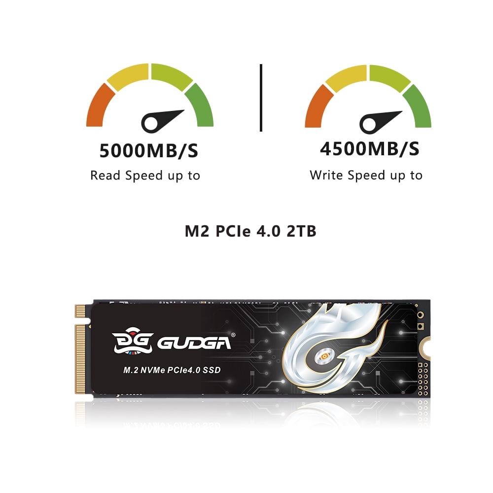 GUDGA SSD M2 NVME PCIE 4 0 M.2 2280 2TB SSD Pci Express Internal 
