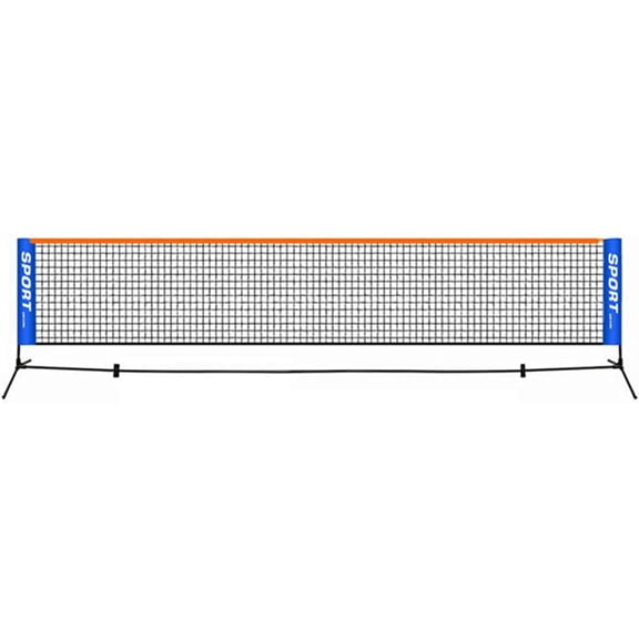 GUENG 3-in-1 Portable Sports Net, Multiuse Volleyball Badminton Tennis Net, PE Mesh Outdoor Indoor Game Net, No Poles Included