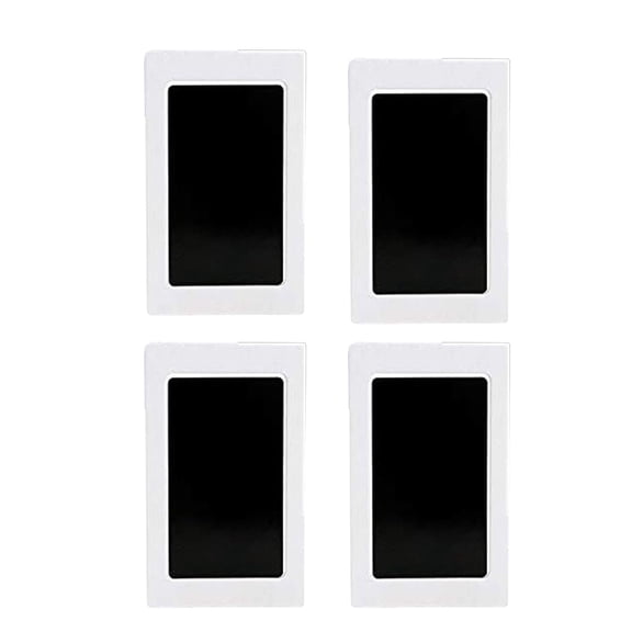 GUENG 4 Pack Inkless Print Kit, Clean Baby Handprint Footprint Ink Pads & Pet Paw Impression Set with Imprint Cards